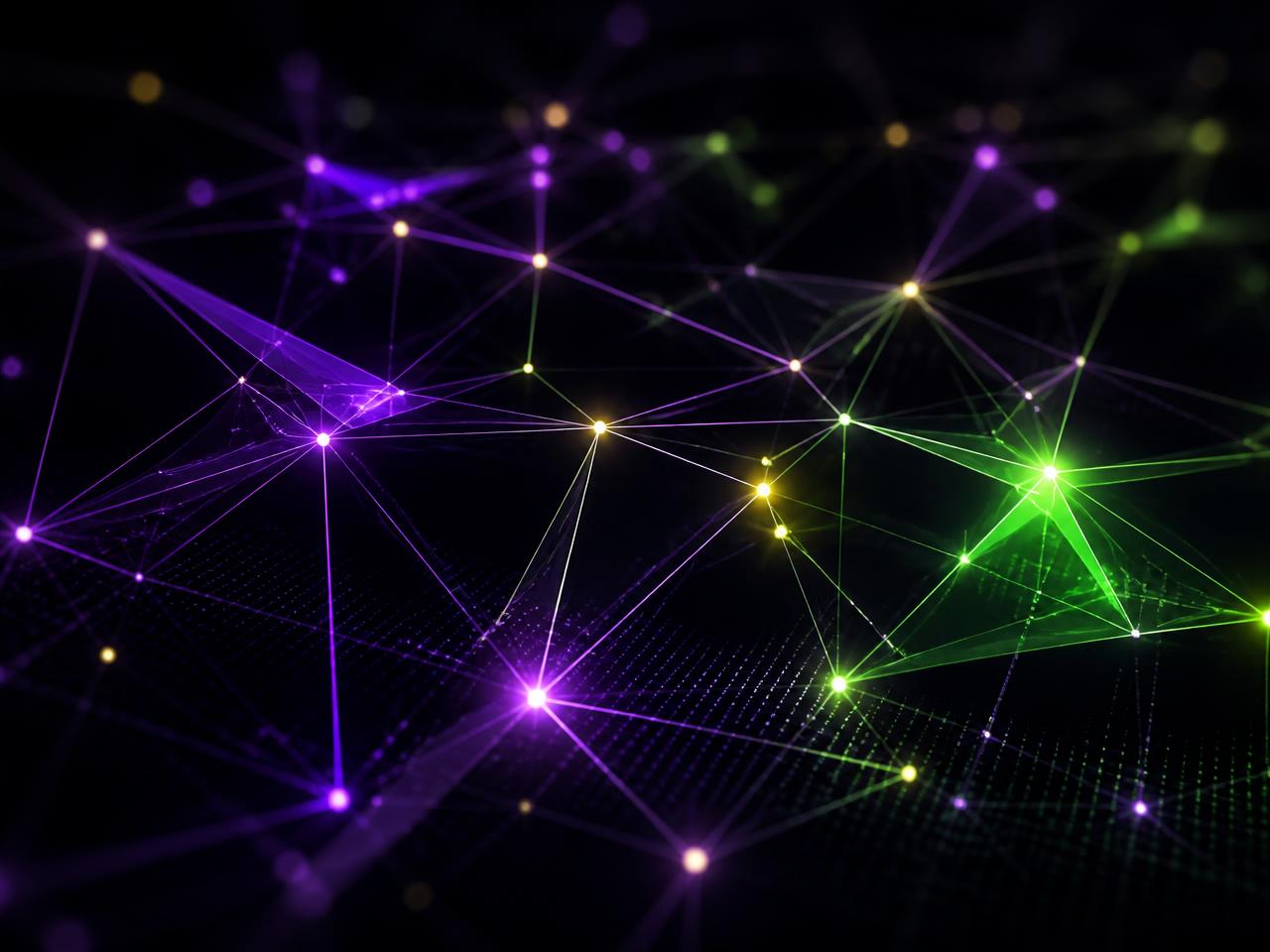 Abstract visualisation of the LiveForge creator network